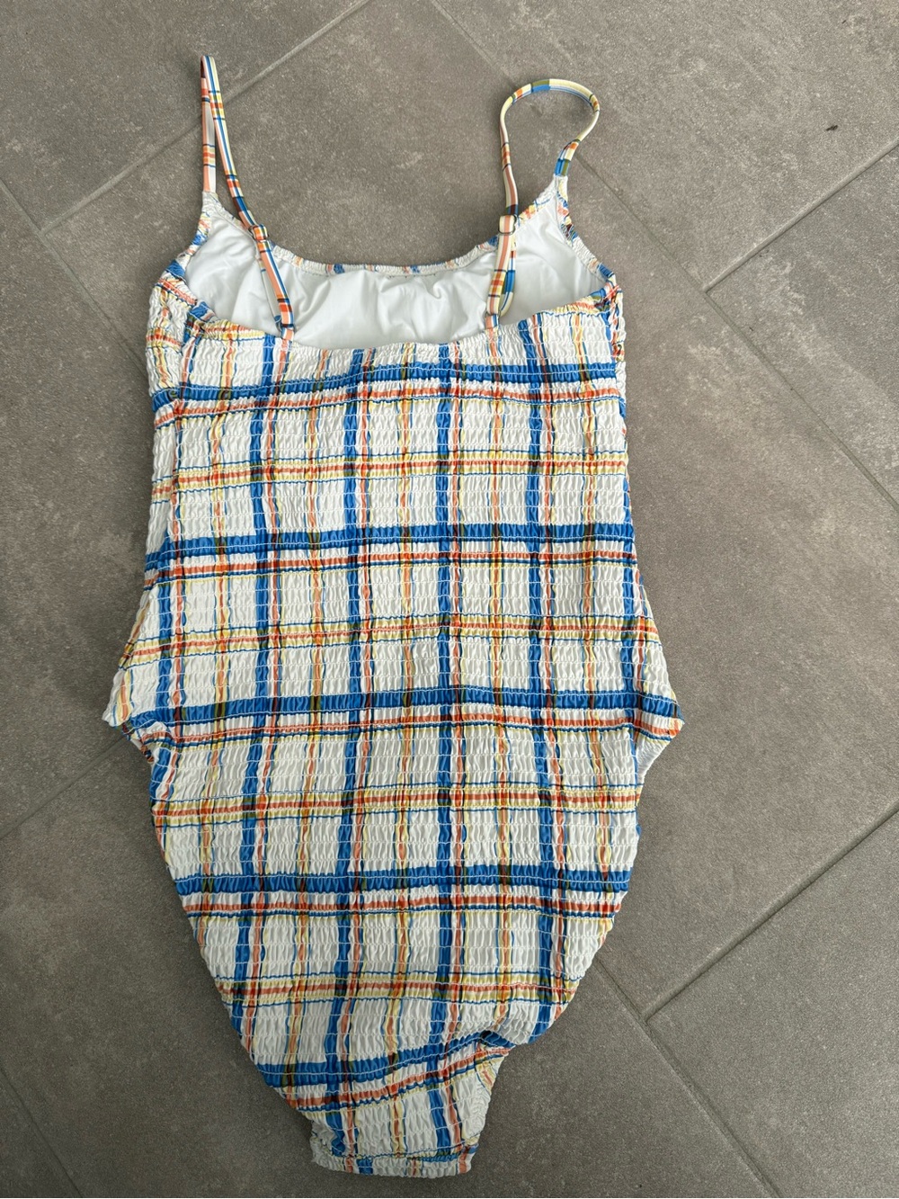 Polo Ralph Lauren New Kennedy Smocked One Piece Swim Size M.  $175 MSRP - Picture 6 of 11